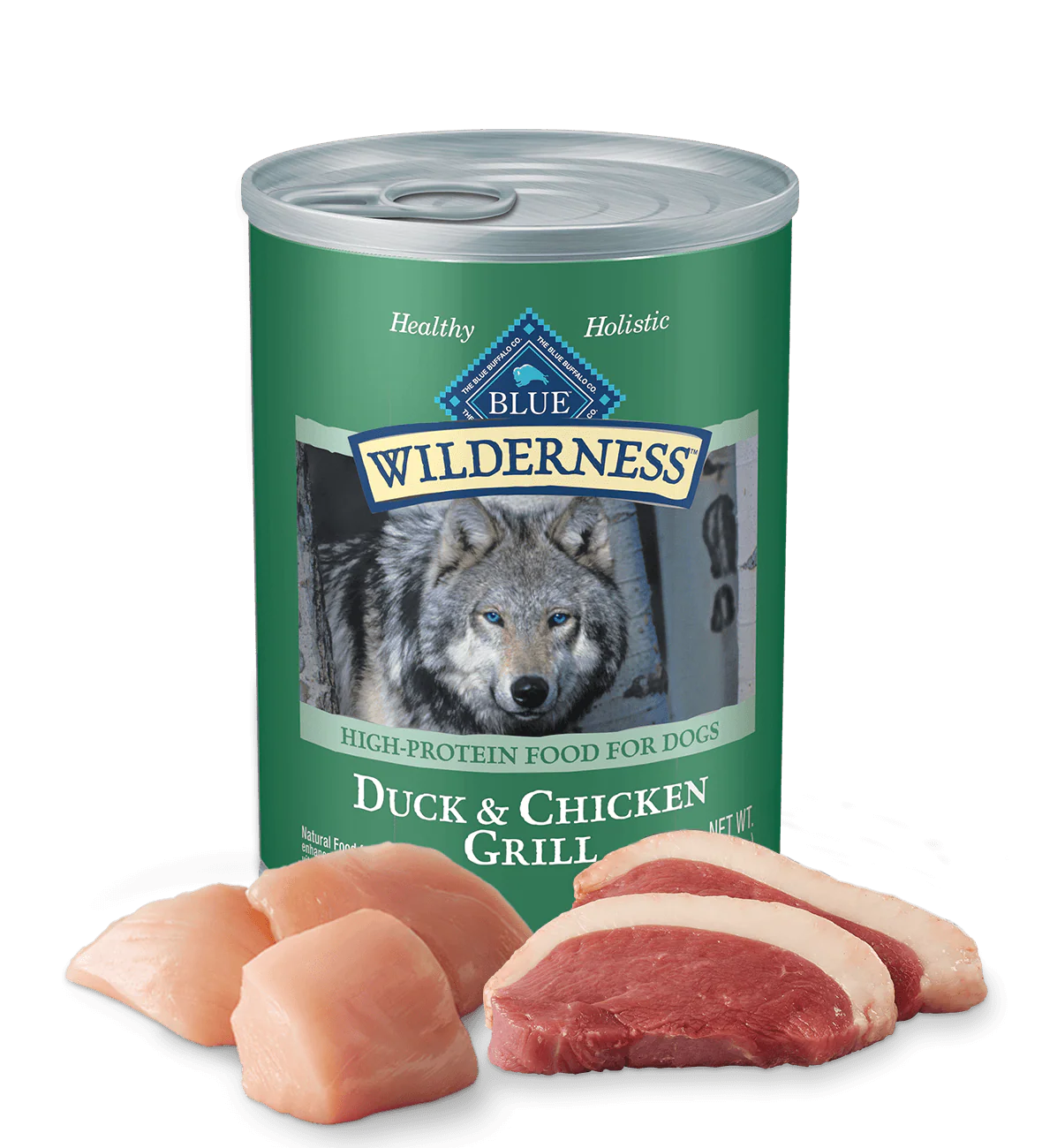 Blue Buffalo Wilderness Duck Chicken Grill Wet Dog Can 12 - main product image