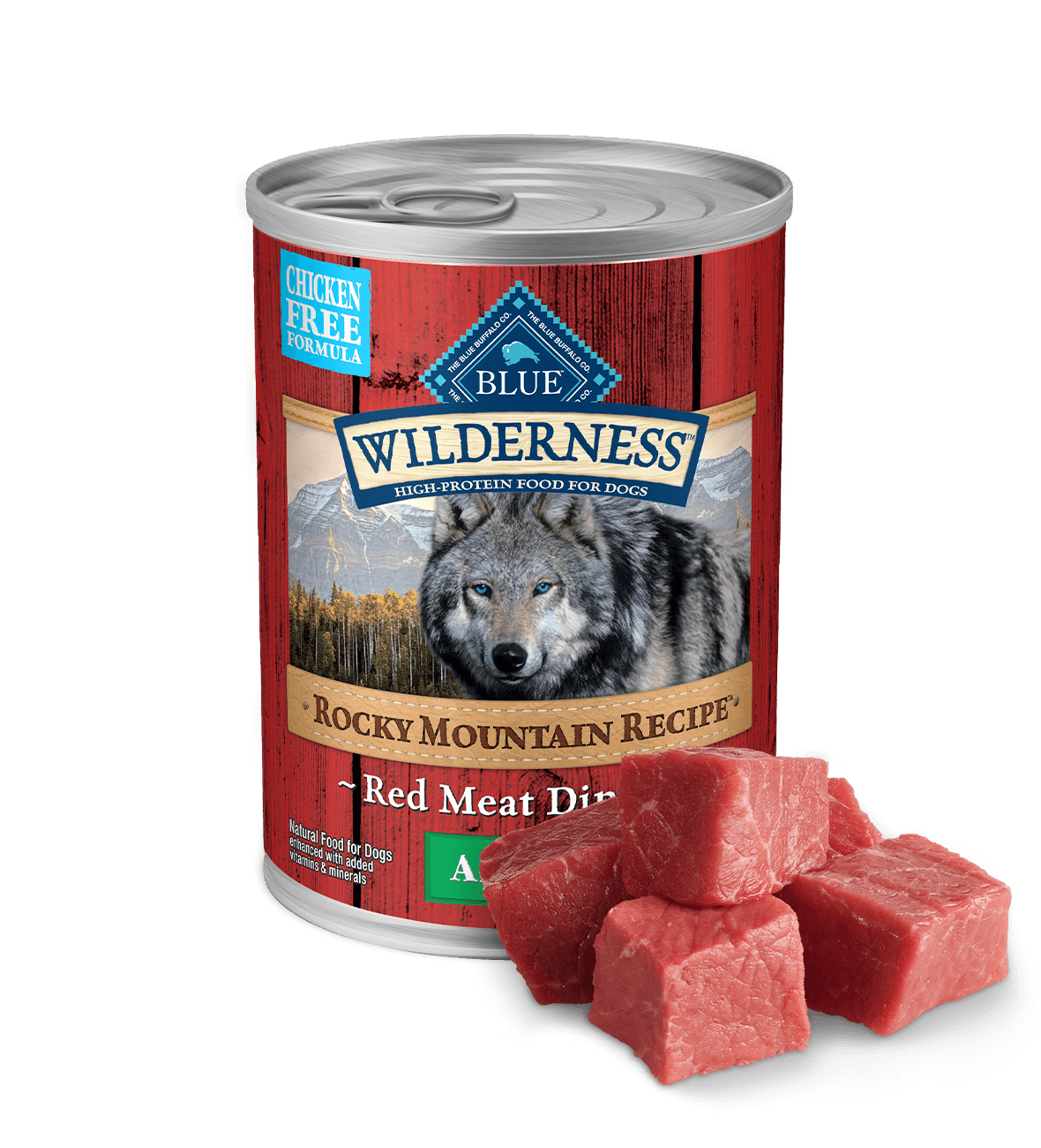 Blue Buffalo Wilderness Adult Rocky Mountain Recipe Red Meat - main product image