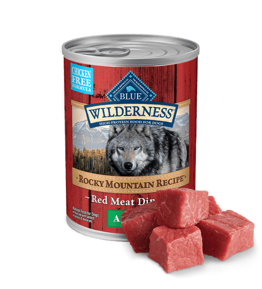 Blue Buffalo Wilderness Adult Rocky Mountain Recipe Red Meat - main product image