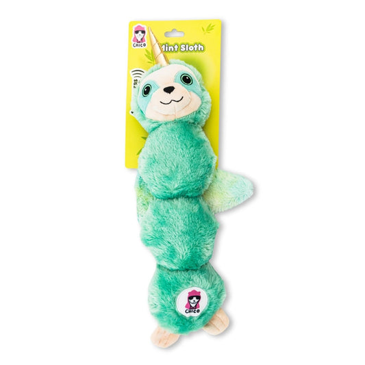 Dog Treats Mystical Mint Winged Sloth Plush Toy with Essenti - detail product image for dog treats
