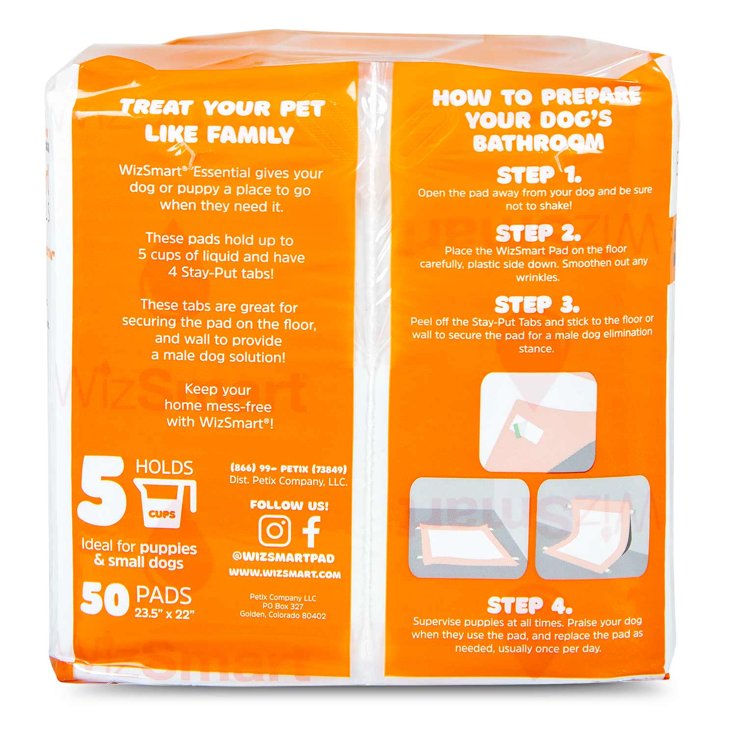 WizSmart Essentials Large Dog Training Pads for Puppies - gallery image 14