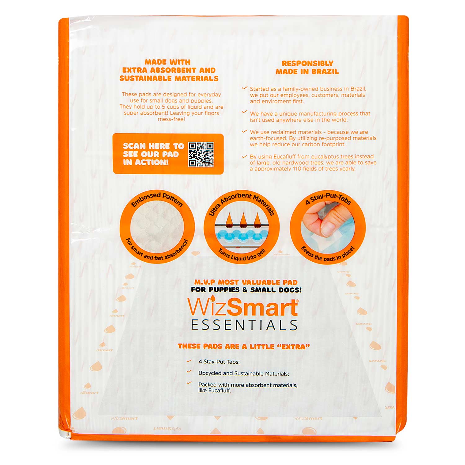 WizSmart Essentials Large Dog Training Pads for Puppies - gallery image 16