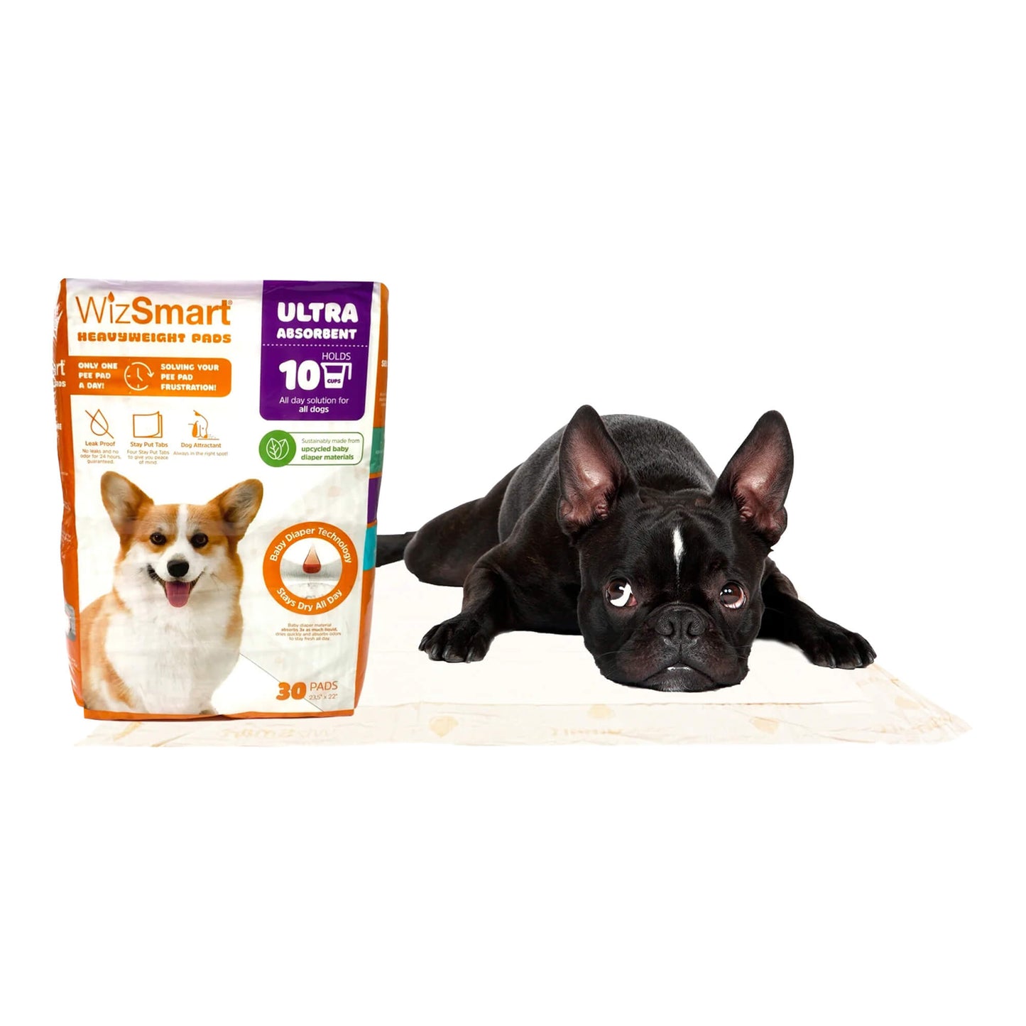 Wizsmart Heavyweight Ultra Absorbent Pads For Dogs Dog Pet - gallery image 18