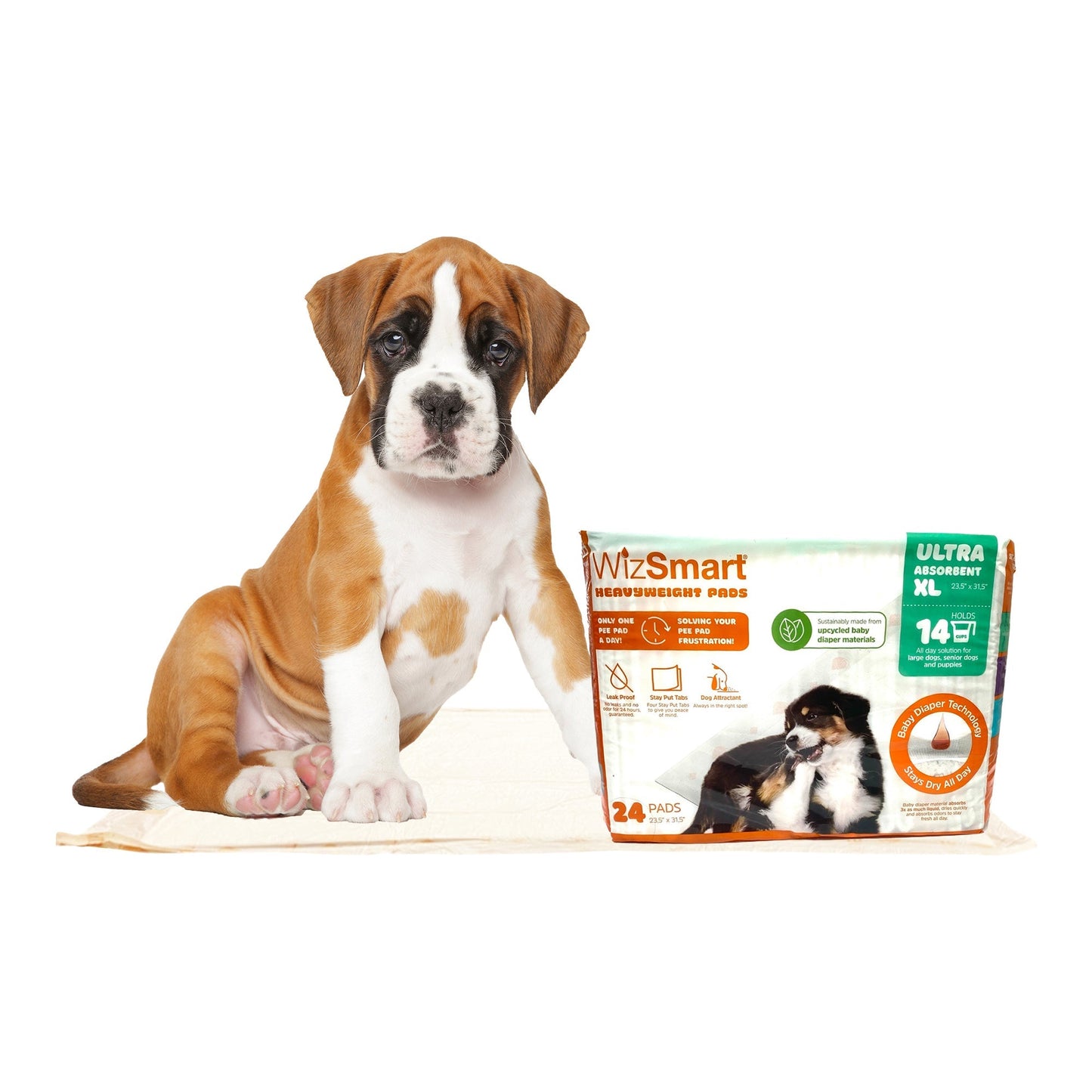Wizsmart Heavyweight Ultra Absorbent Pads For Dogs Dog Pet - gallery image 12