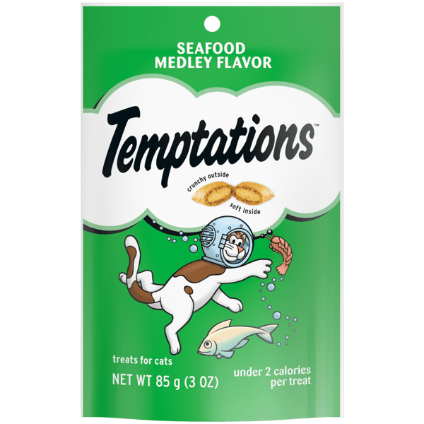 Temptations Seafood Medley Cat Treat Cat Treats Premium - main product image