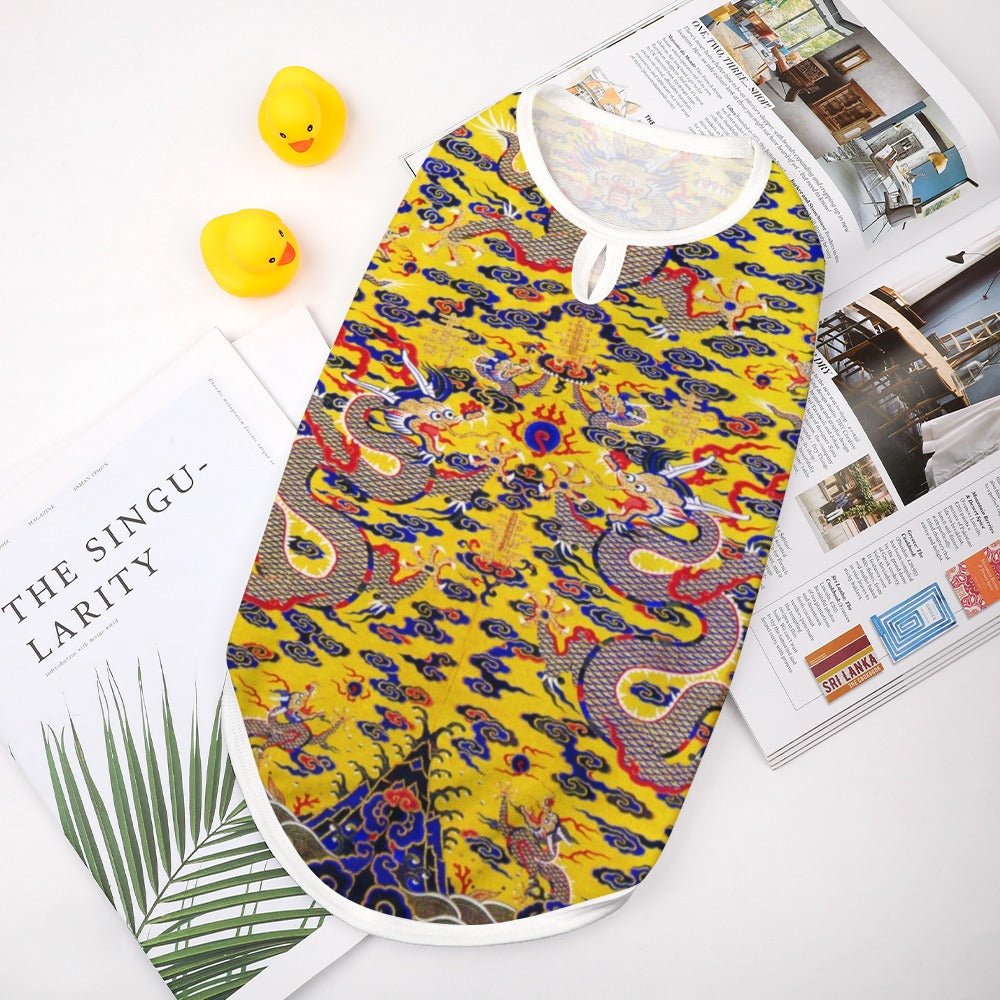 Pet Supply Yellow Imperial Dragon Vest for Daily Use Essenti - close up product image for pet supply